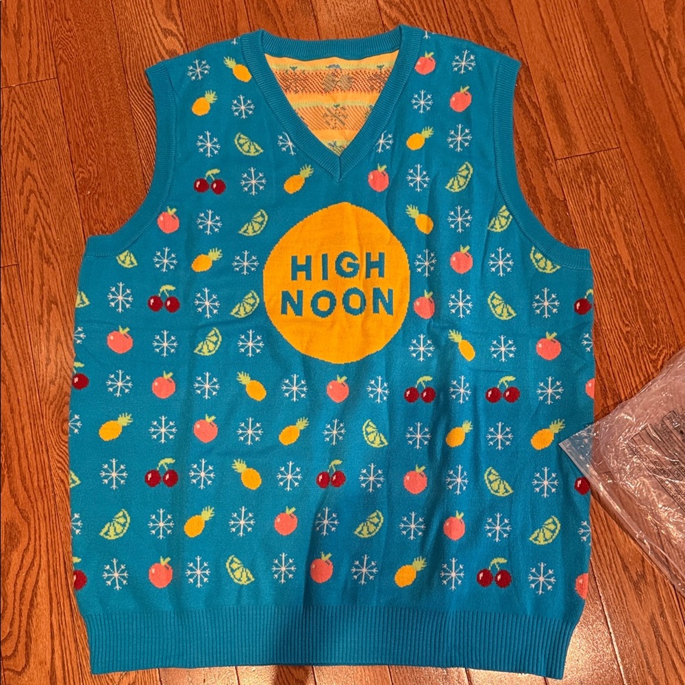 High noon Men's Christmas Sweater Vest